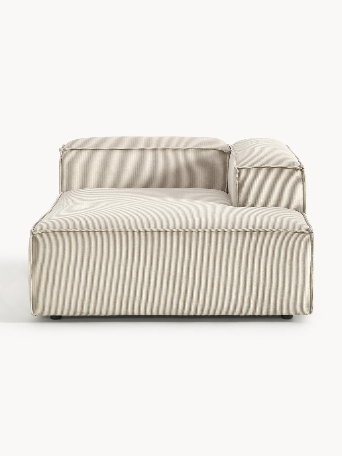 Lennon Ottoman Corner Module in Corduroy