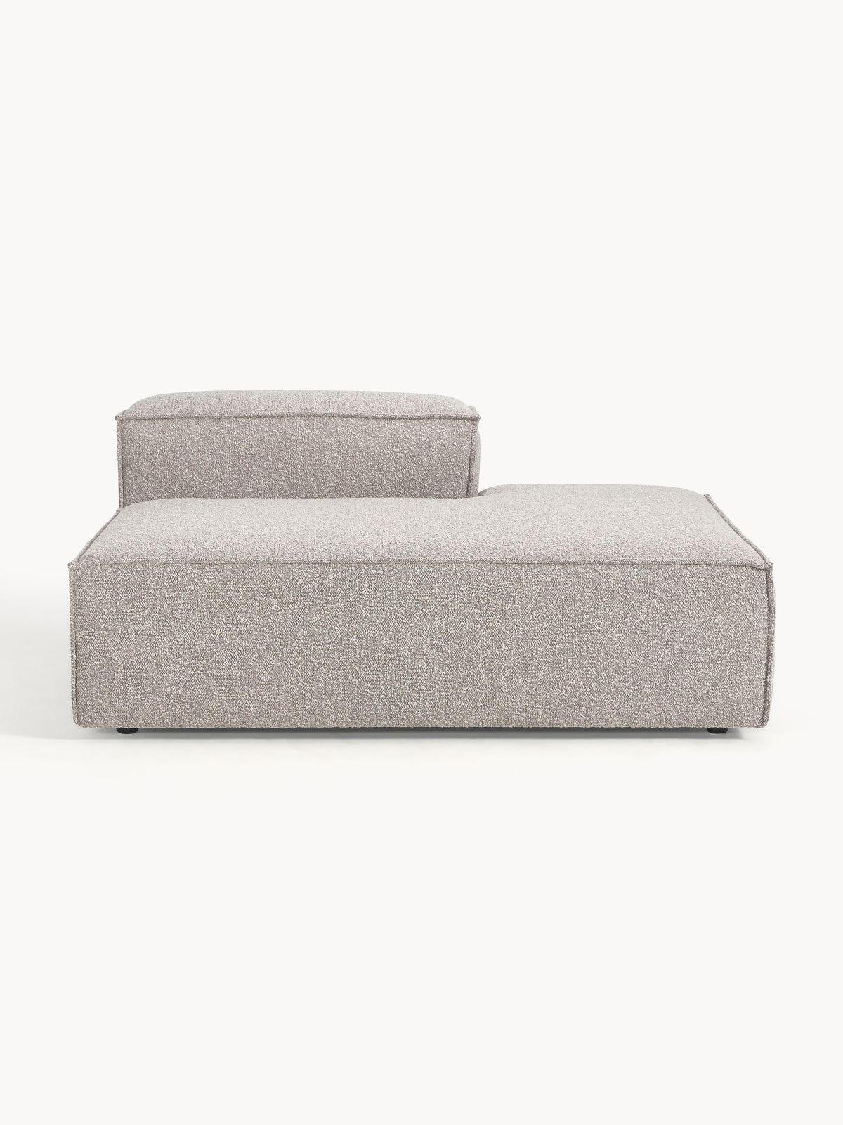 Lennon Ottoman Module in Bouclé