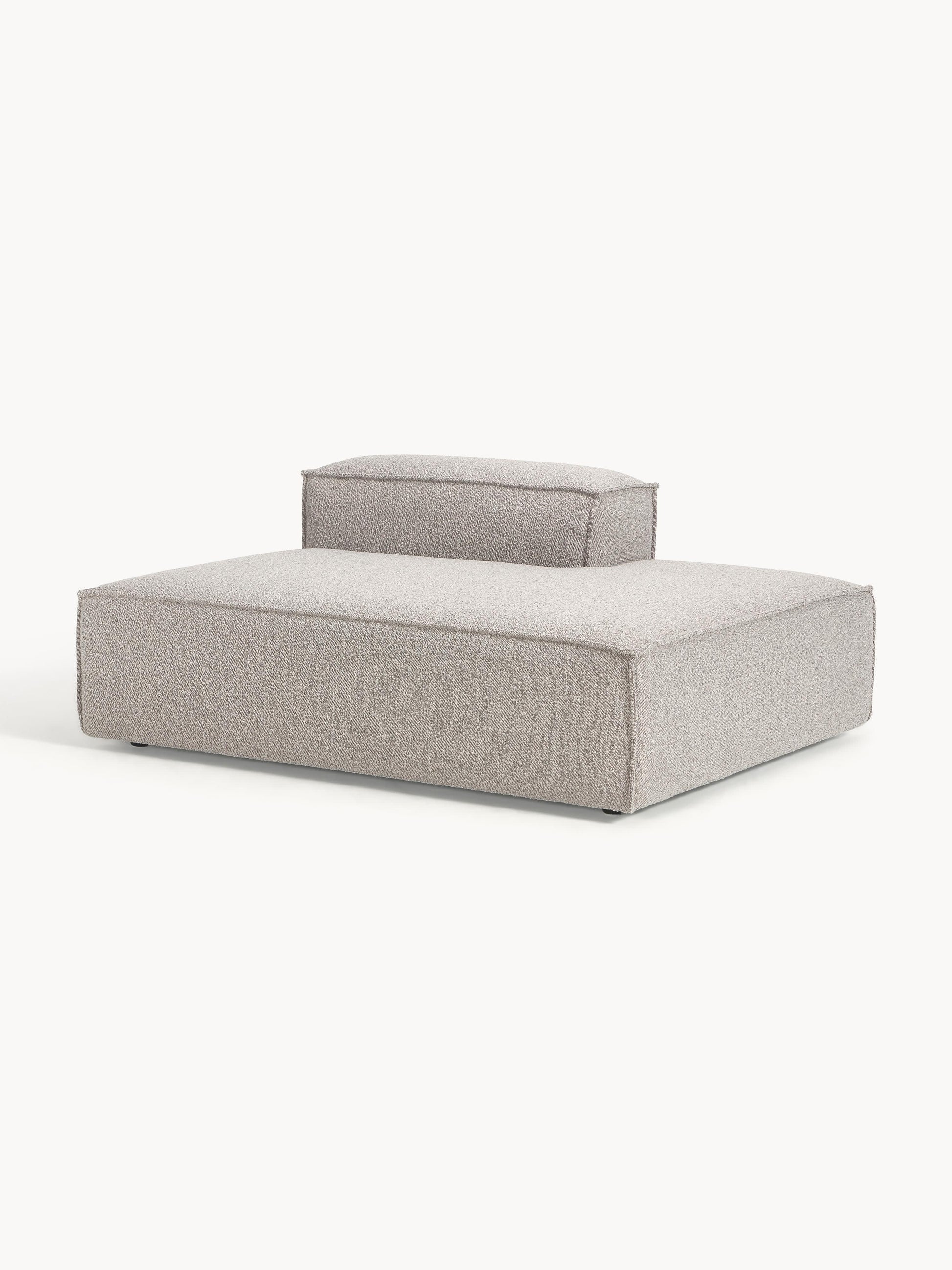 Lennon Ottoman Module in Bouclé