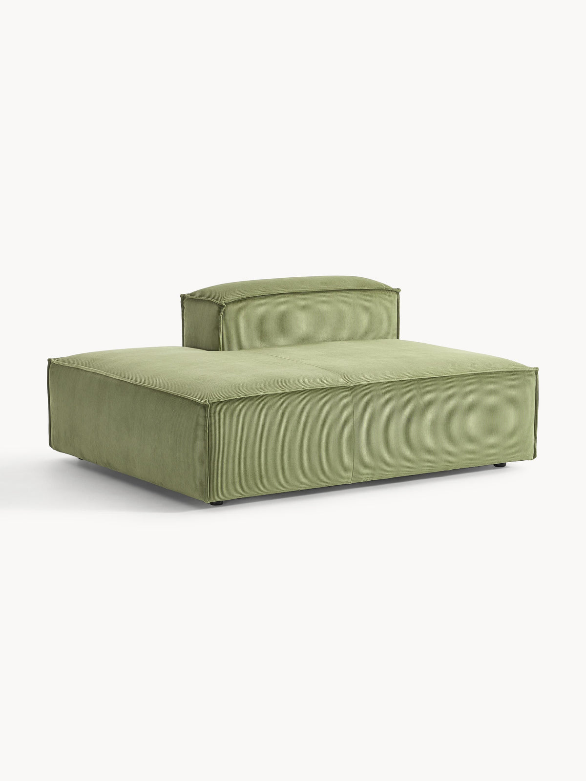 Lennon Ottoman Module in Corduroy