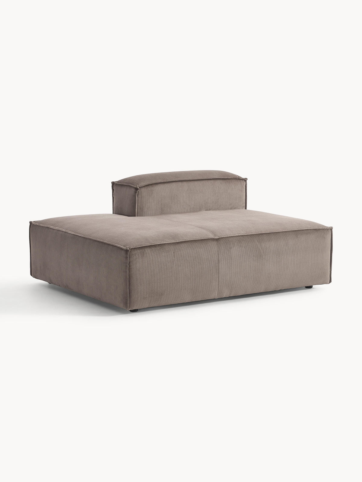 Lennon Ottoman Module in Corduroy