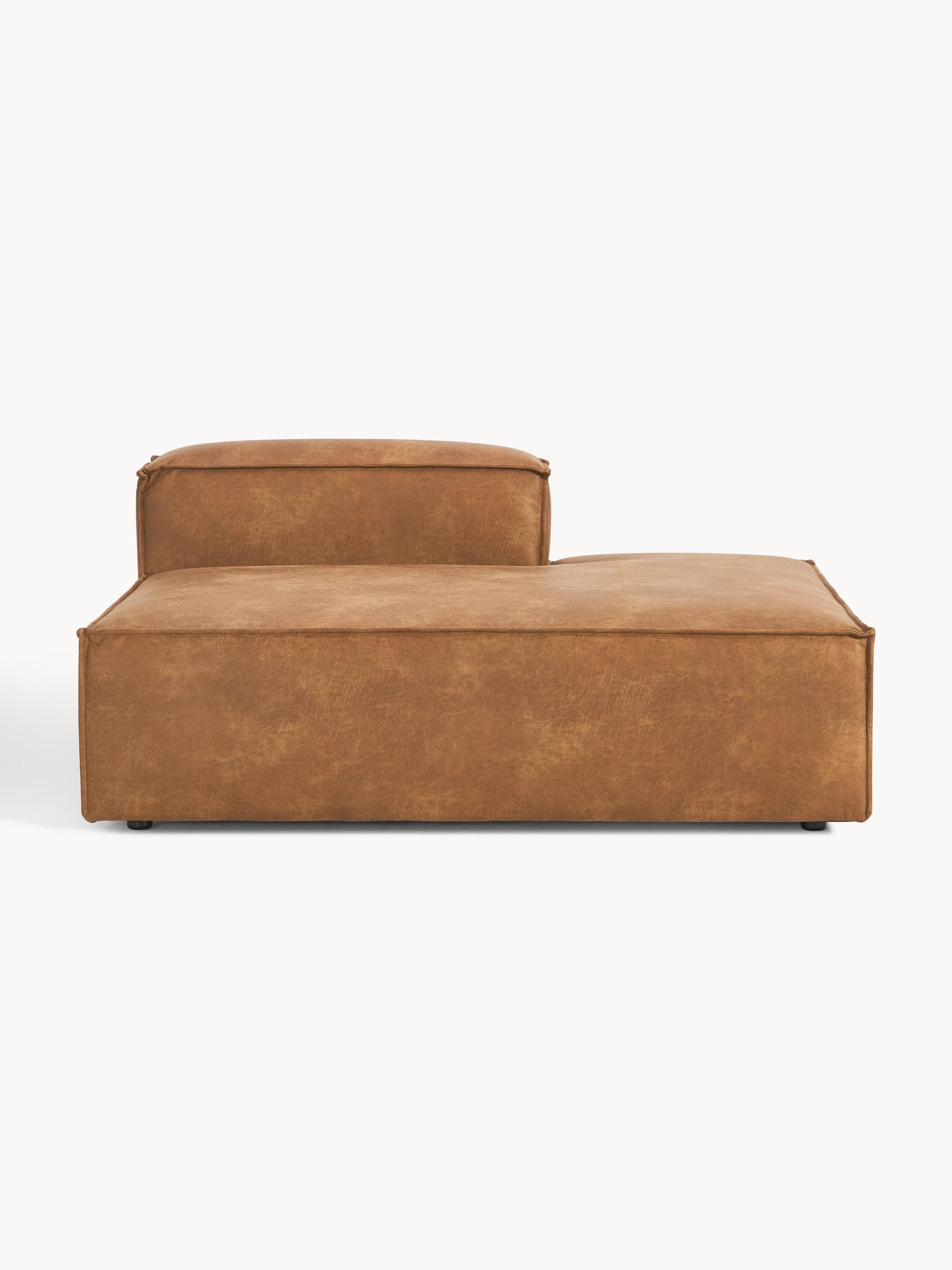 Lennon Leather Ottoman Module