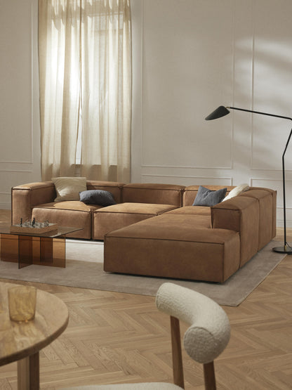 Lennon Leather Ottoman Module