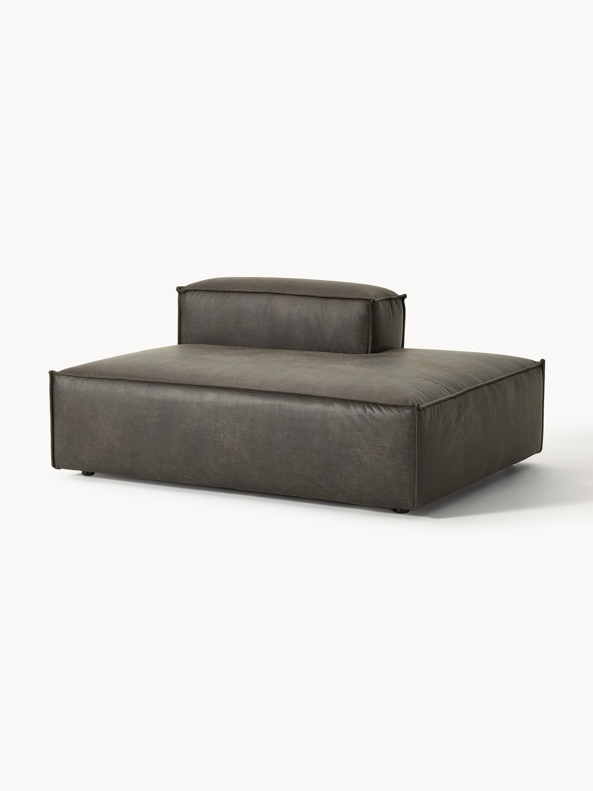 Lennon Leather Ottoman Module