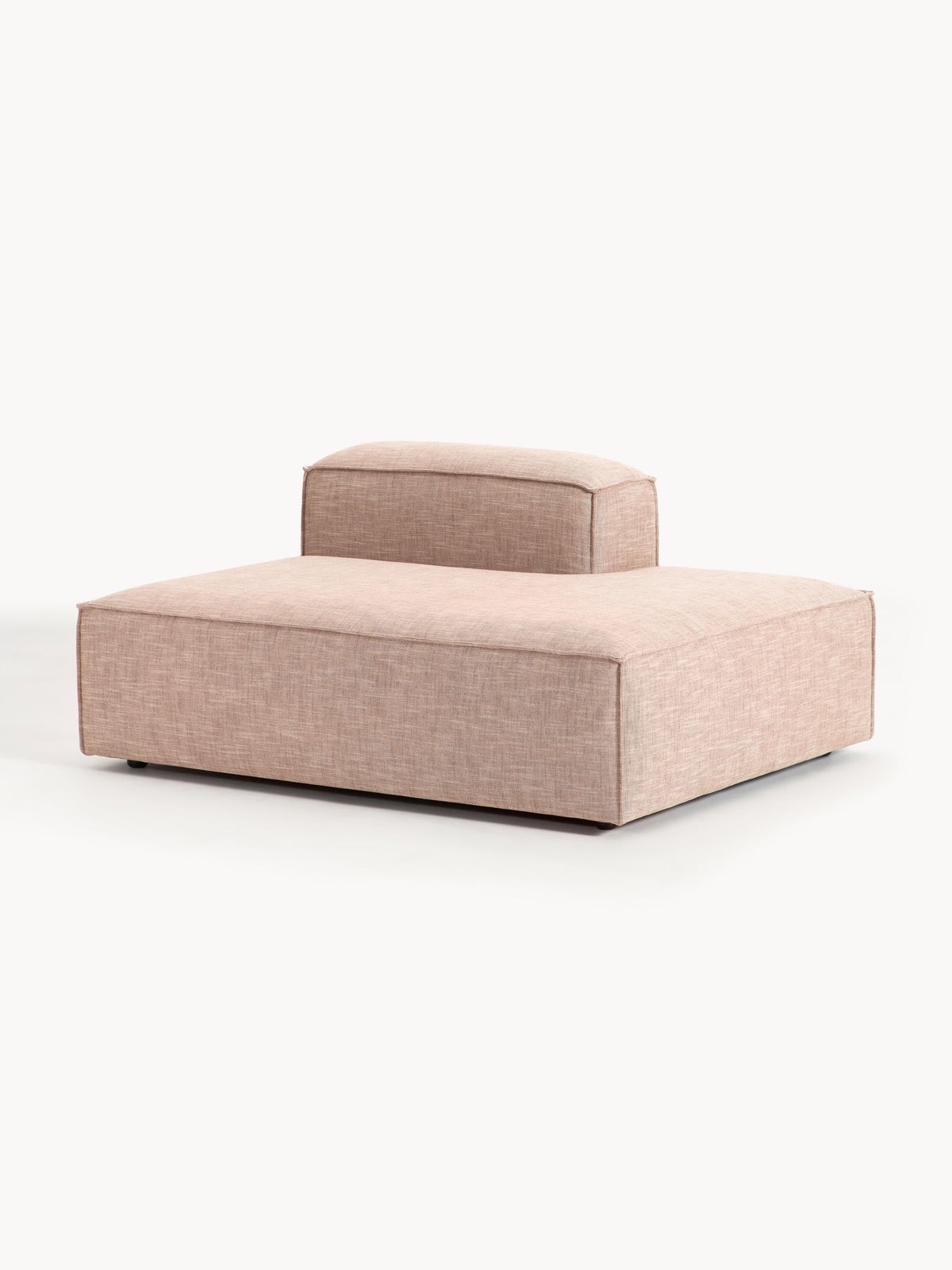 Lennon Ottoman Module in Linen Blend