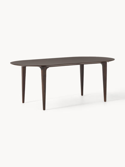 Archie Oval Dining Table in Mango Wood, 200 x 100 cm