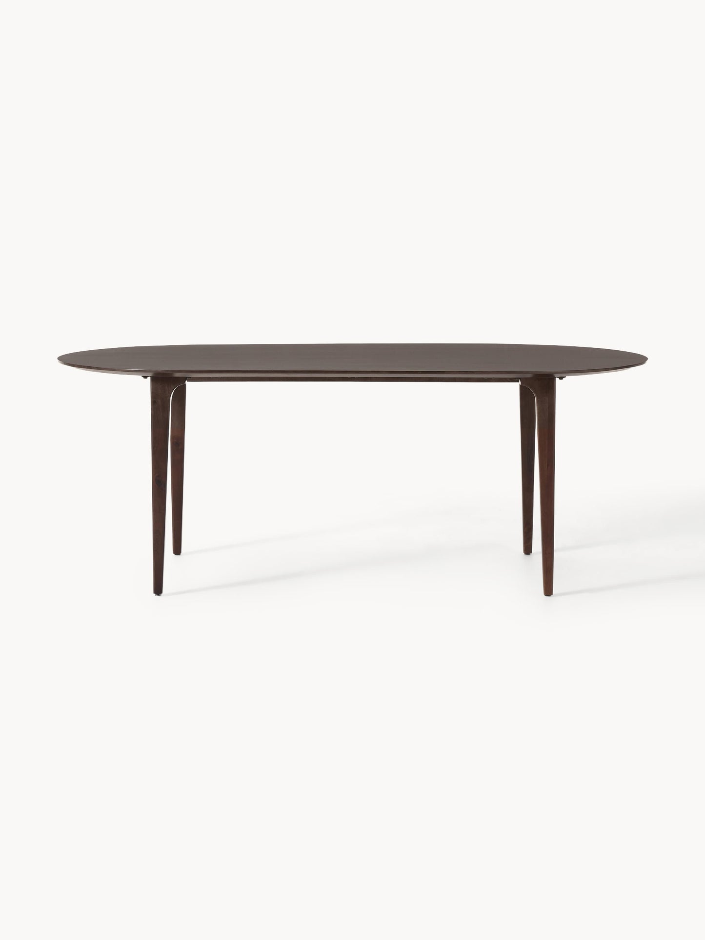Archie Oval Dining Table in Mango Wood, 200 x 100 cm