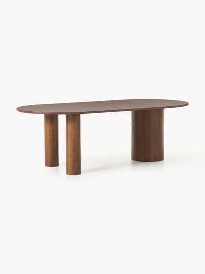 Dunia Oval Dining Table in Oak, in Various Sizes