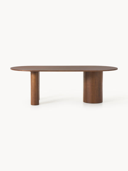 Dunia Oval Dining Table in Oak, in Various Sizes