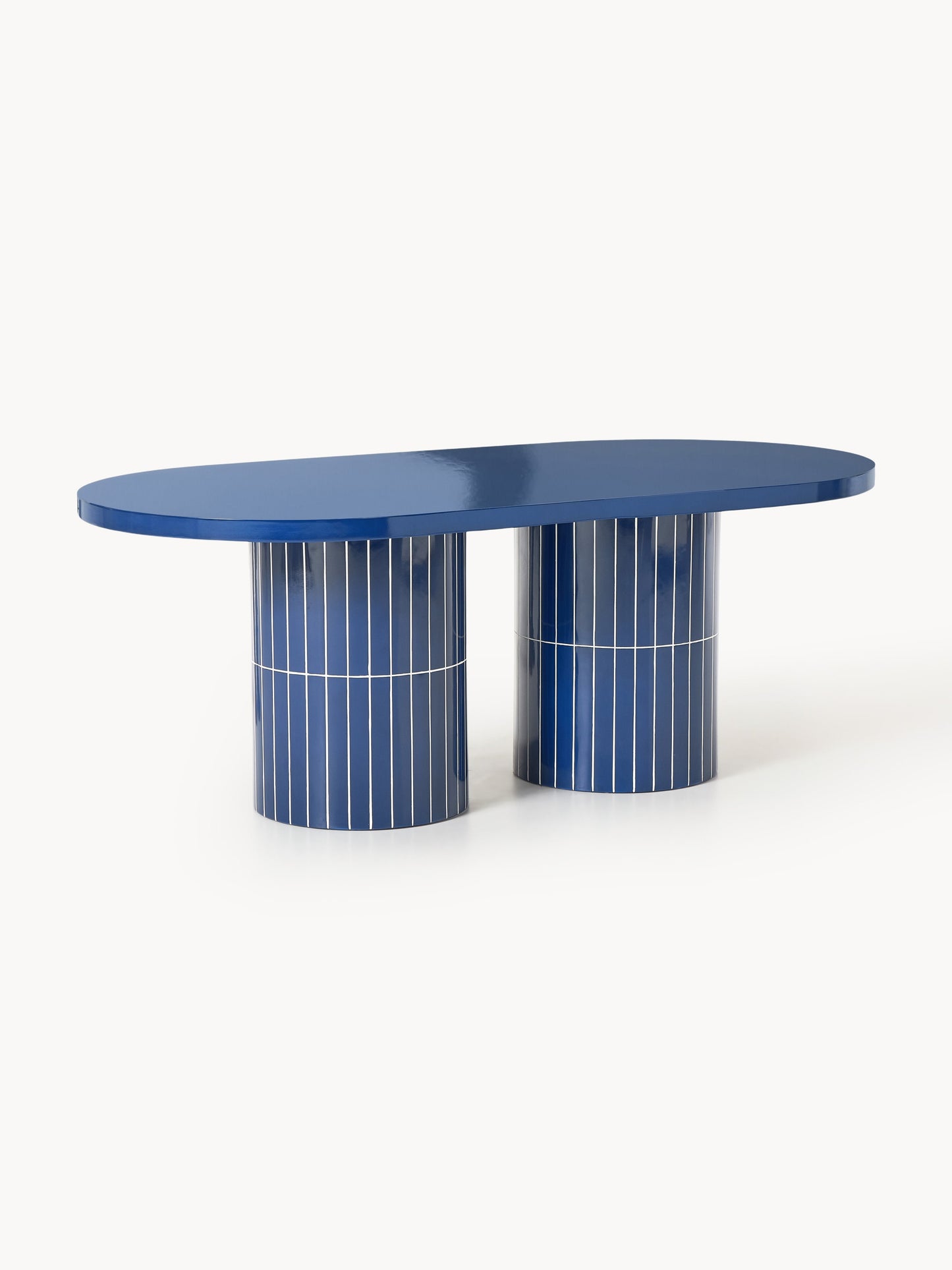 Saya Oval Garden Dining Table, 200 x 100 cm