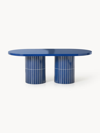 Saya Oval Garden Dining Table, 200 x 100 cm