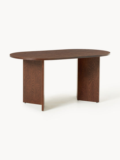 Toni Oval Wooden Dining Table, in Various Sizes