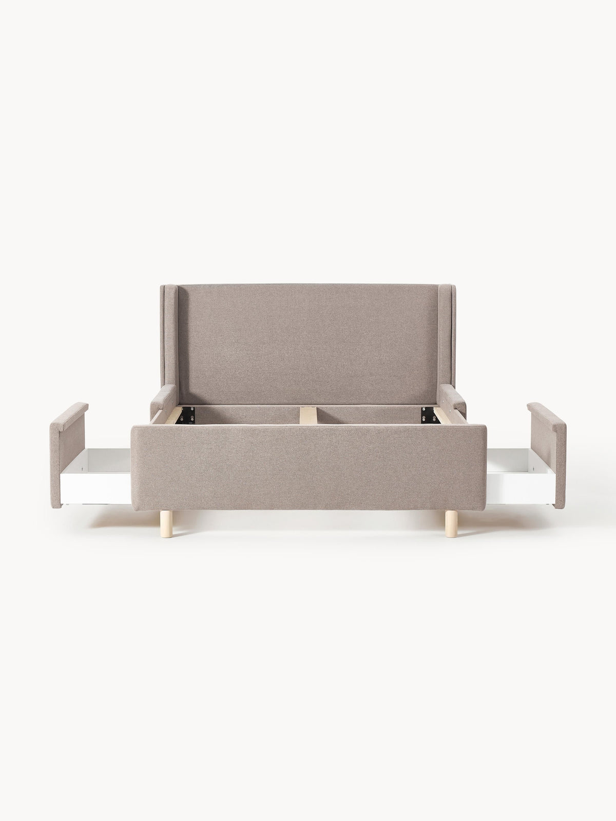Arche Upholstered Bed with Drawers