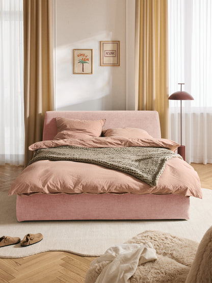 Cloud Upholstered Bed with Storage