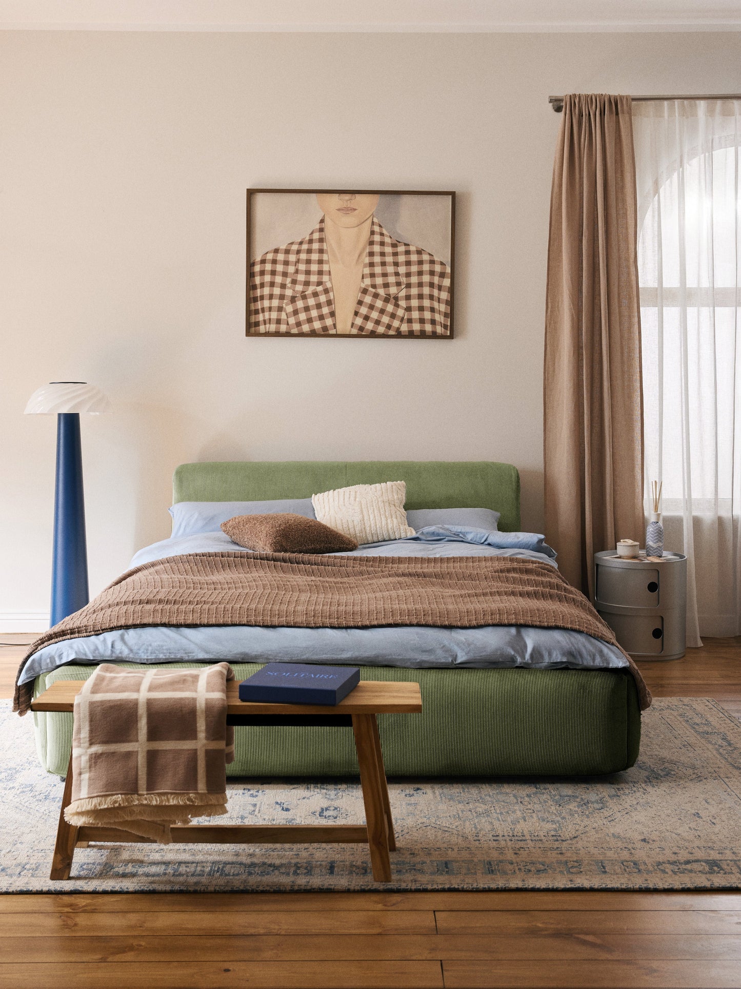 Melva Upholstered Bed