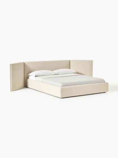 Otis Upholstered Bed with Folding Headboard