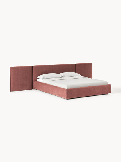 Otis Upholstered Bed with Folding Headboard