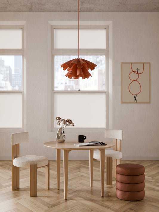 Archie Round Dining Table in Oak, Ø 110 cm