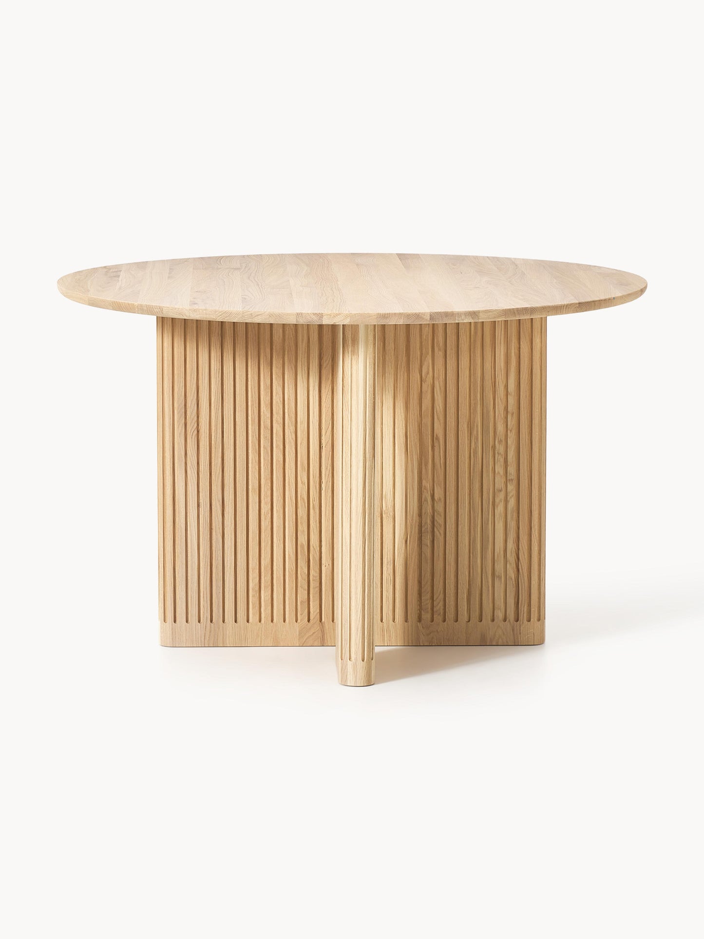 Jolka Round Dining Table in Oak, Ø 120 cm