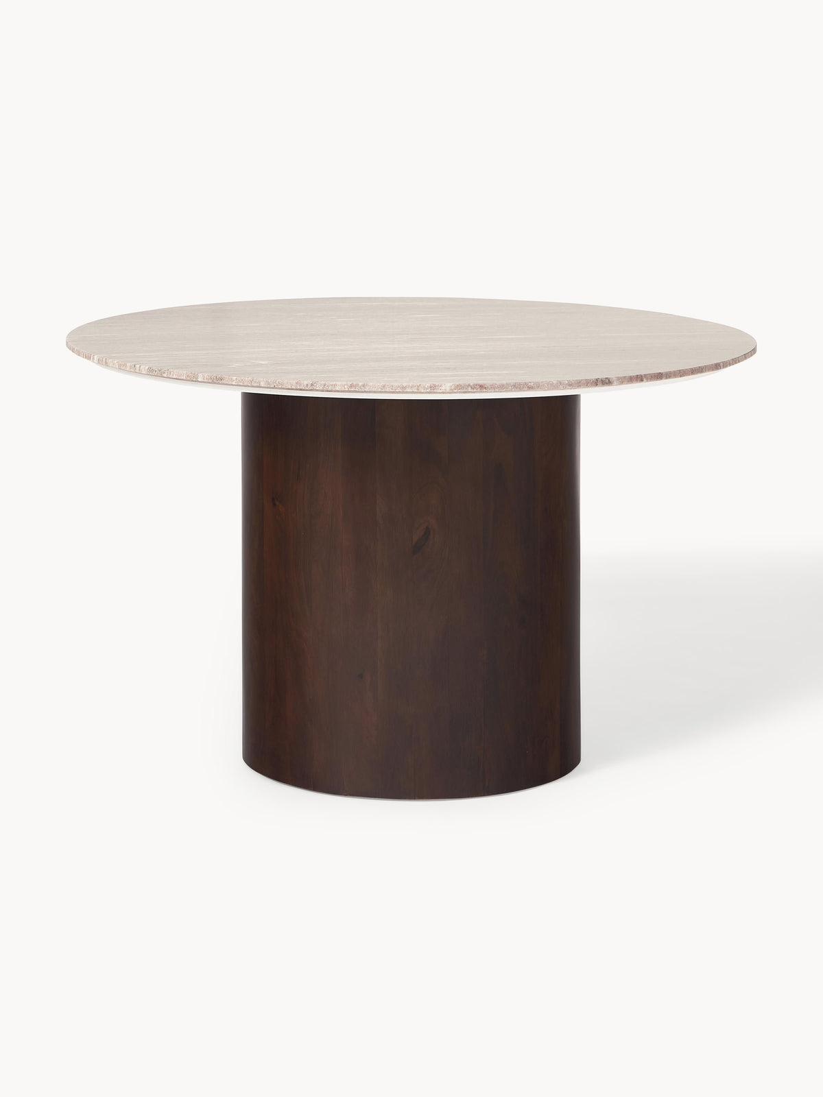 Abby Round Marble Dining Table, Ø 120 cm