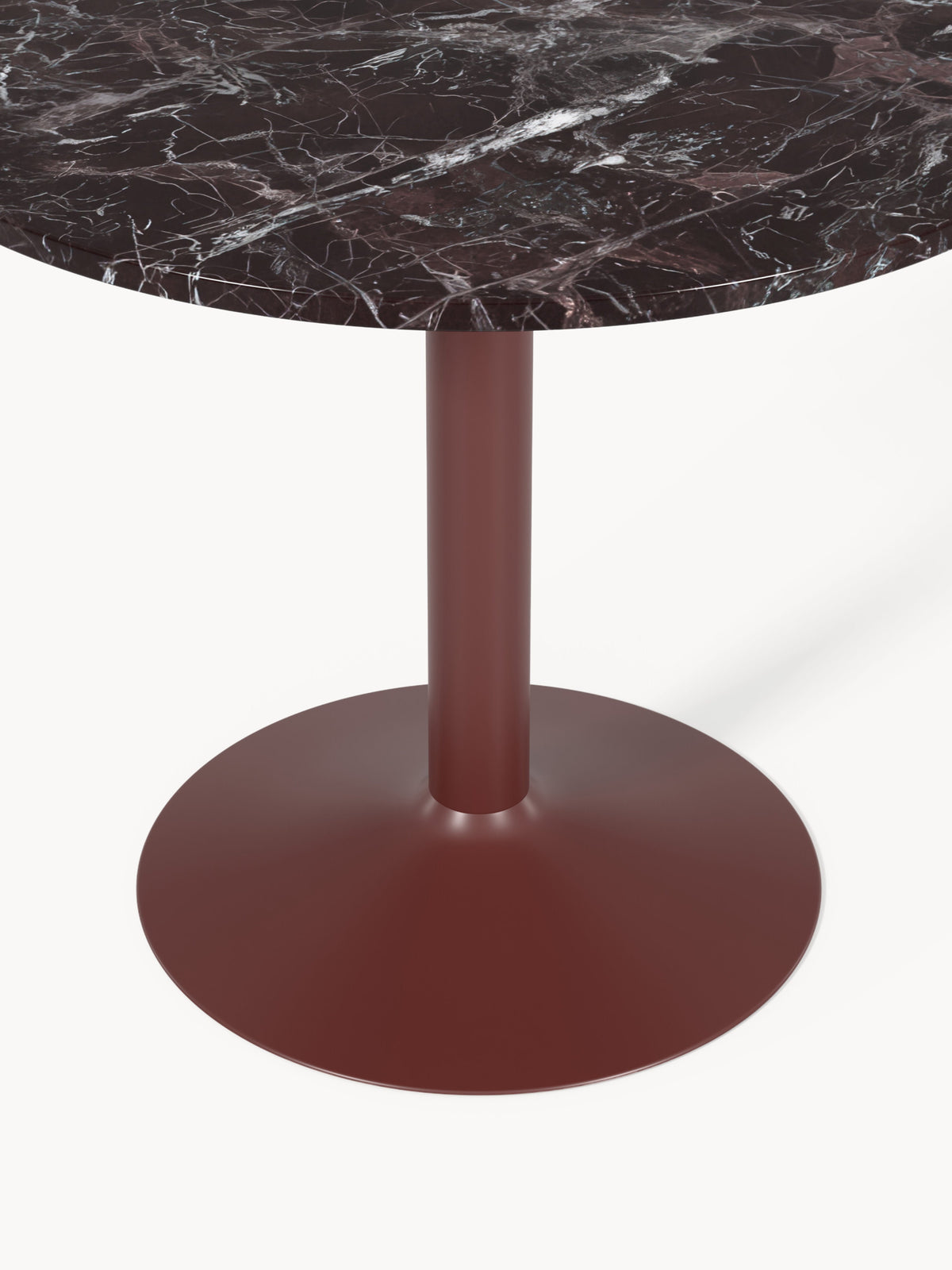 Miley Round Marble Dining Table, Ø 90 cm
