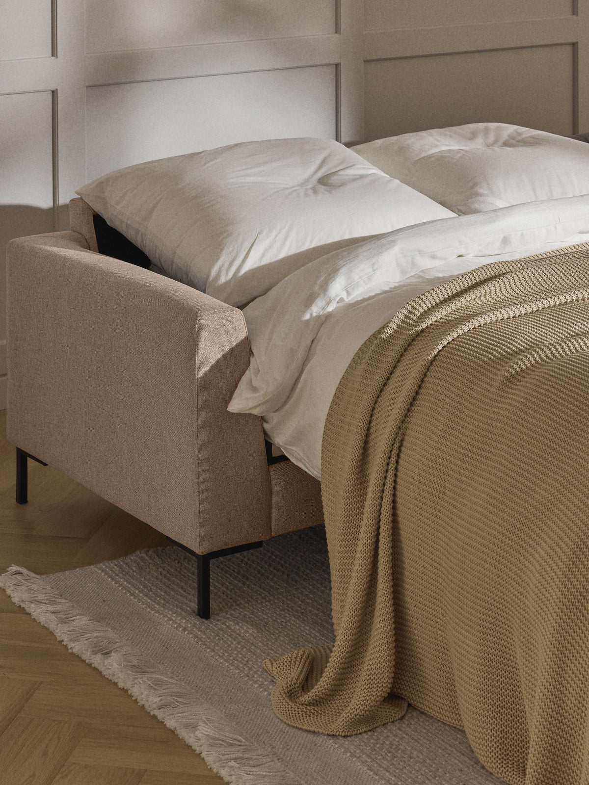 Luna Sofa Bed with Mattress, 3-Seater