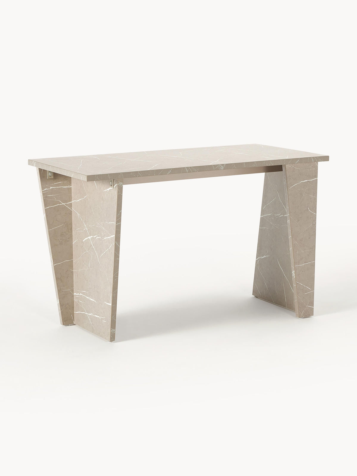 Liam Desk in Travertine Look