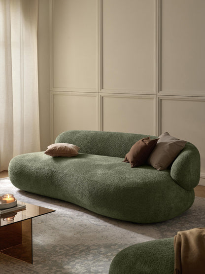 Alba Sofa (3-Seater) in Teddy Bouclé