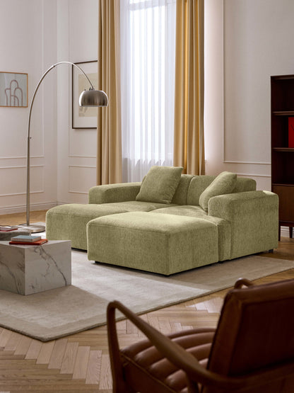 Melva Ottoman, W 99 x D 72 cm