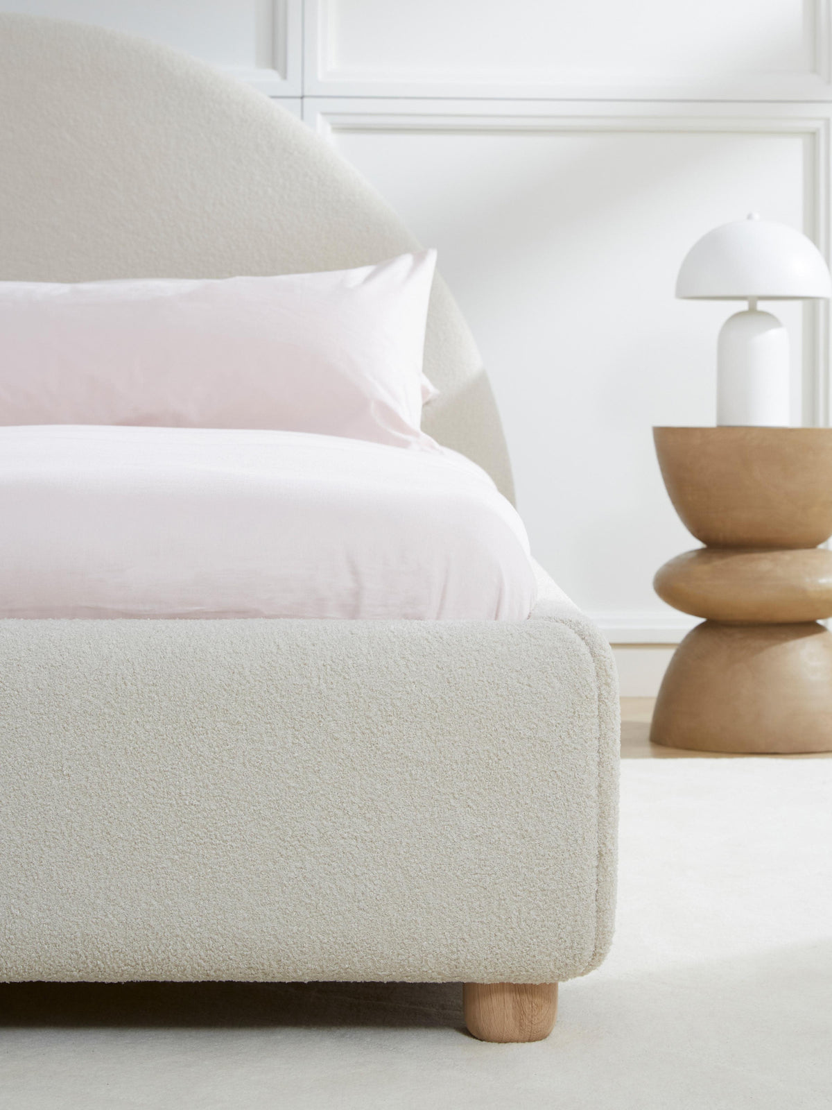 Ebba Teddy Upholstered Bed