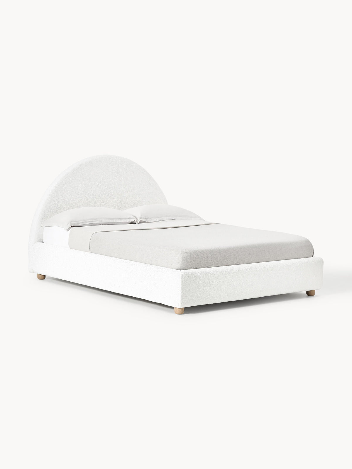 Ebba Teddy Upholstered Bed with Storage
